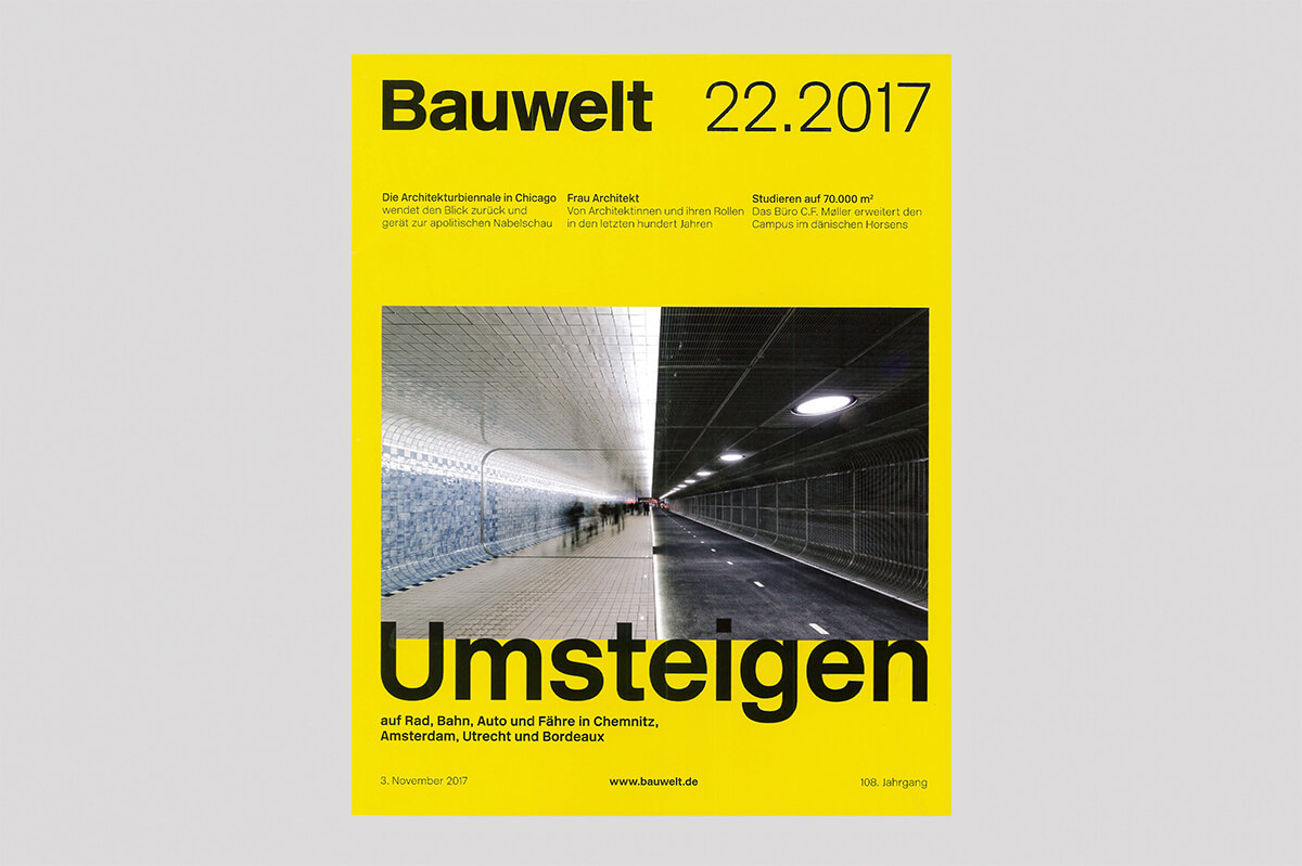 Cover Bauwelt 22.2017