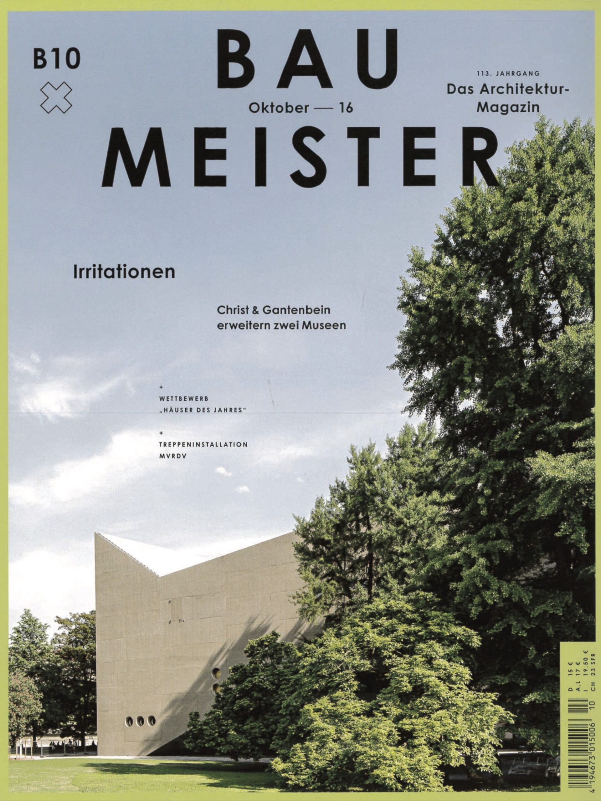 Cover Baumeister